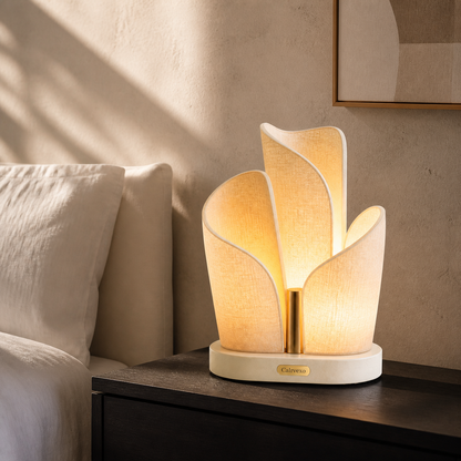 LumaFold Petal Ambient Lamp in a second styled setting
