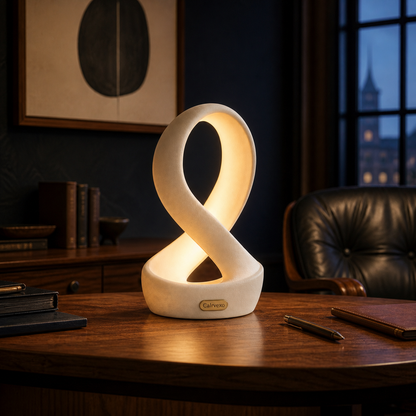 Hearthwave Ribbon Table Lamp in an alternate lifestyle setting