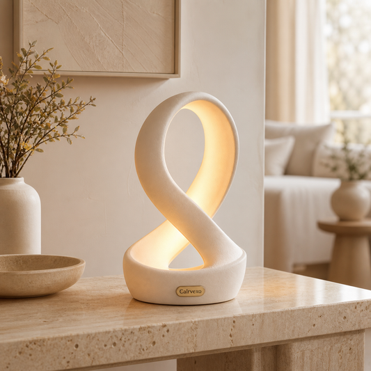 Hearthwave Ribbon Table Lamp by Calrvexo